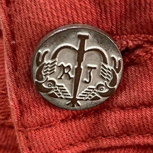 Romeo & Juliet Couture orange bootcut jeans / 26 / Excellent condition - Picture 11 of 14